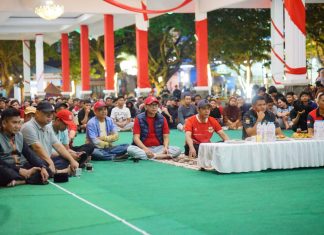 Bupati Bantaeng dan Masyarakat Nobar Final Foot Ball ASEAN Cup 2026