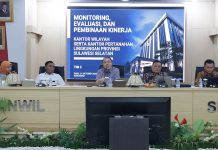 Kantah Bantaeng Hadiri Monitoring, Evaluasi, dan Pembinaan Tim Pelaksana II Kementerian ATR/BPN