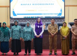 Ketua TP PKK Bantaeng Hadiri Rakor Registrasi Posyandu Era Baru melalui Sistem Informasi Posyandu